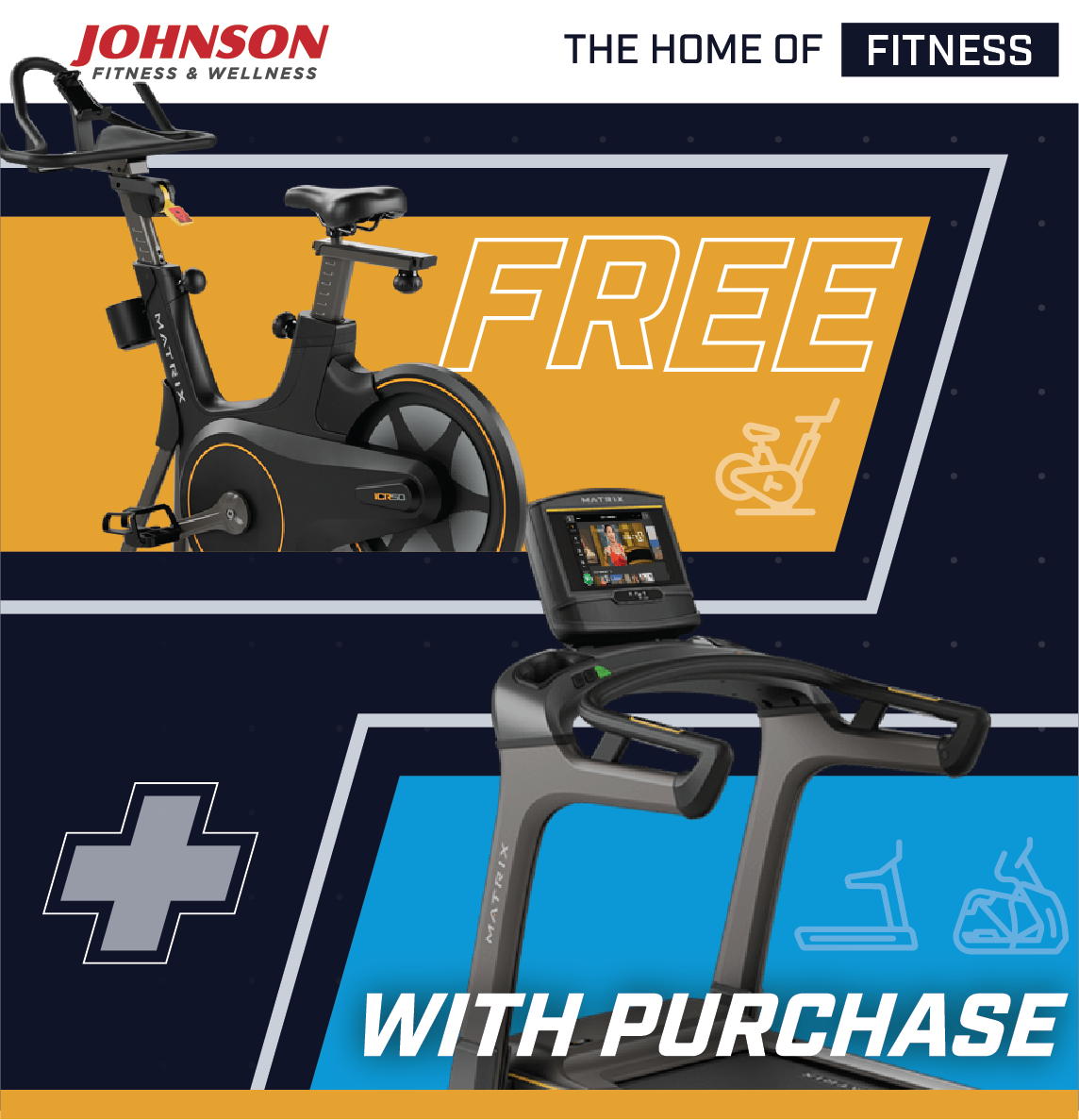 Johnson Fitness and Wellness: Build Your Home Gym with a FREE Indoor Cycle  with purchase | Milled