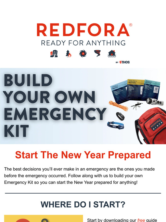 Start The New Year Prepared