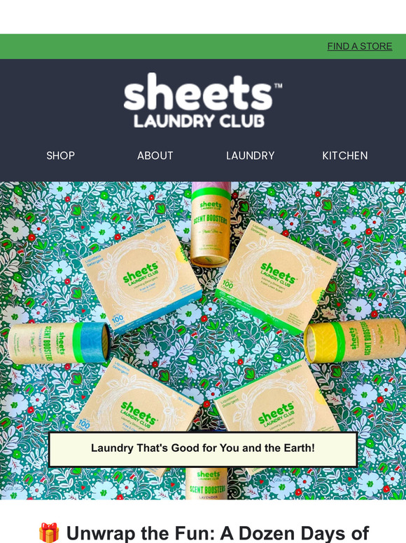 Sheets Laundry Club ♻️The Best is Yet To Come!🏆The Prizes Are Getting