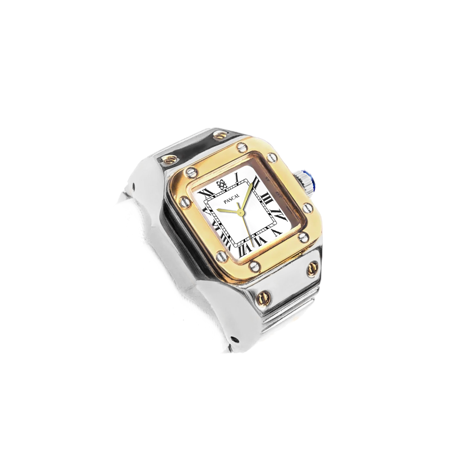 Pascal Watch Square PASCAL: Adorn Moments with Our Exclusive Watch Ring | Milled