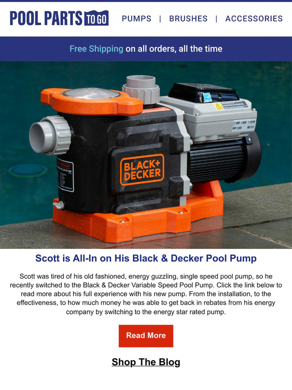 Pool Parts To Go "I Replaced My Single Speed Pump, Here's What