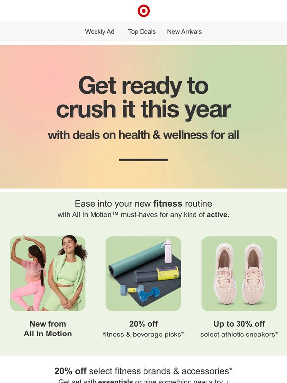 Health & wellness deals for your January refresh 🙌