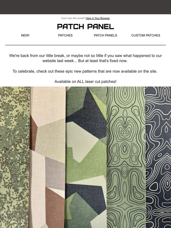 DROP: New Year New Patterns.