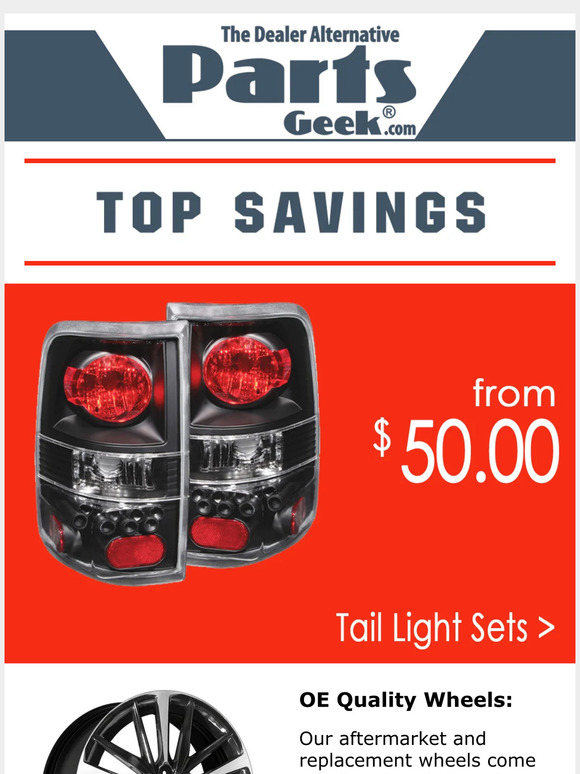 PartsGeek (Right Now!) Cut Repair Costs in Half Milled