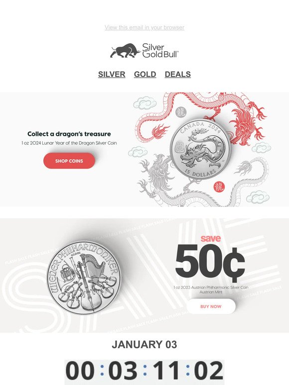 ⚡⚡Flash Sale: 1 oz 2023 Austrian Philharmonic Silver Coin | Austrian Mint⚡⚡