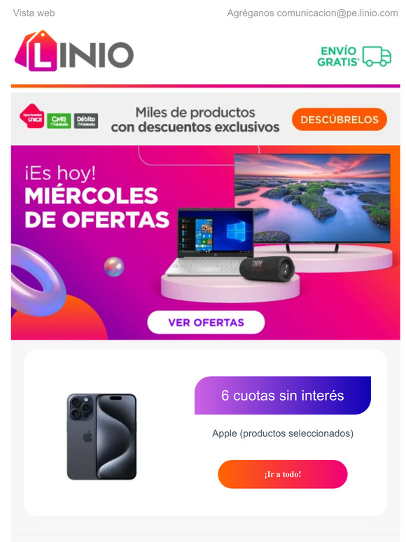 🚨 Miércoles de las mejores ofertas 🚨