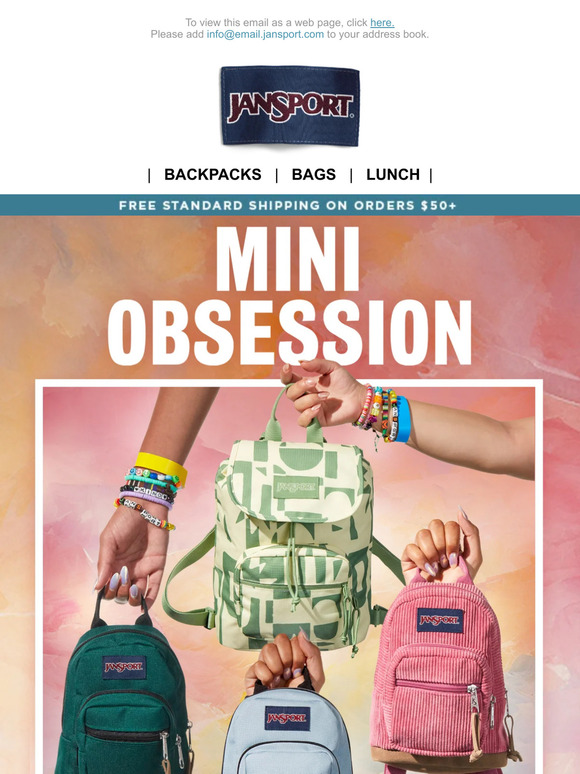 JanSport What's your outfit missing? Milled