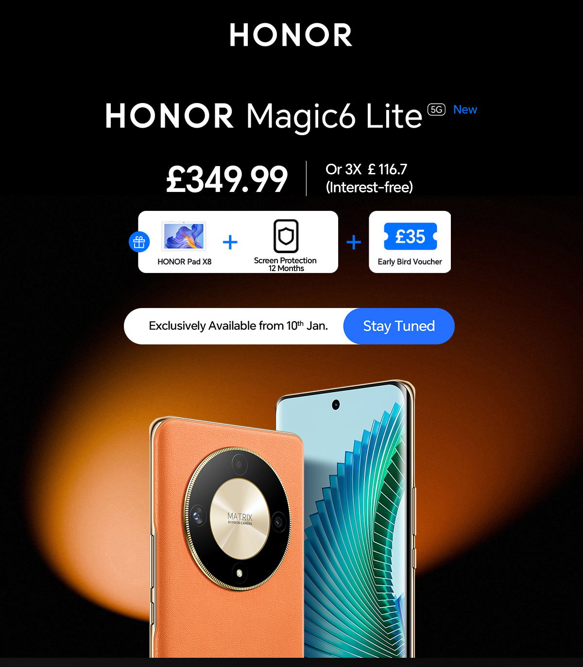 Honor Magic 6 Lite Price, Specs & Release Date United Kingdom (UK