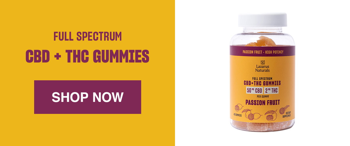 CBD + THC GUMMIES - SHOP NOW