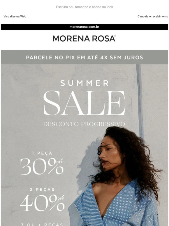 Summer Sale ☀️ até 50% OFF
