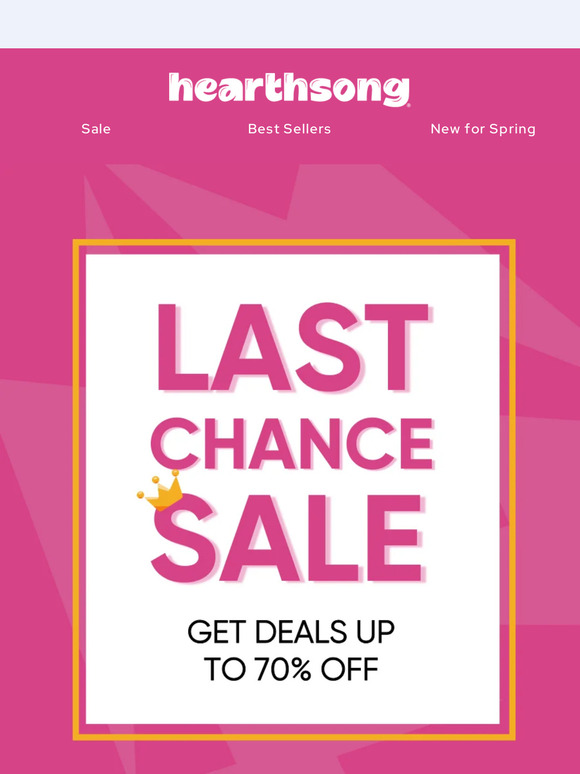 Last Chance to Save 70% on Toys!