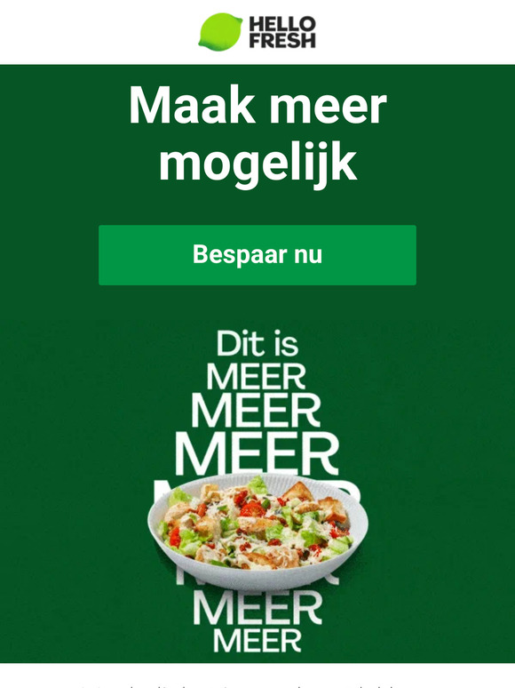 🥘🥑🍿🍜 Maak meer mogelijk