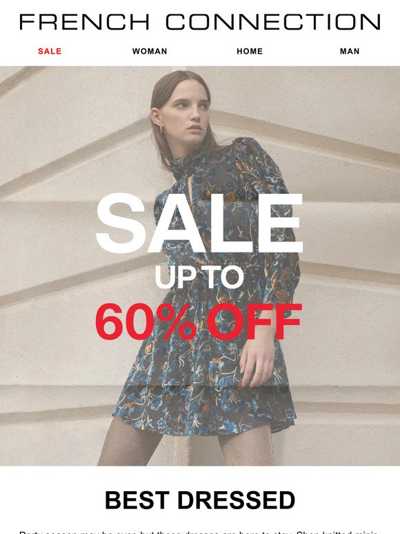 UP TO 60% OFF | The dress edit