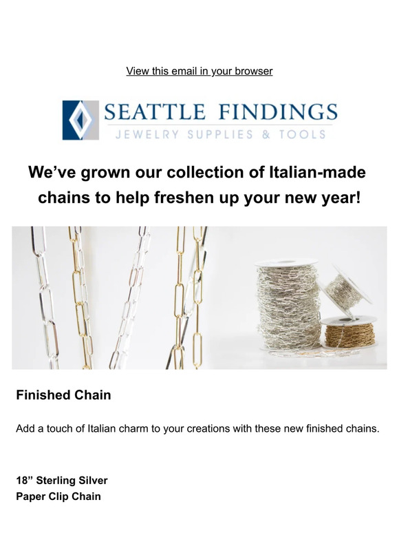 Introducing Our Latest Chain Collection
