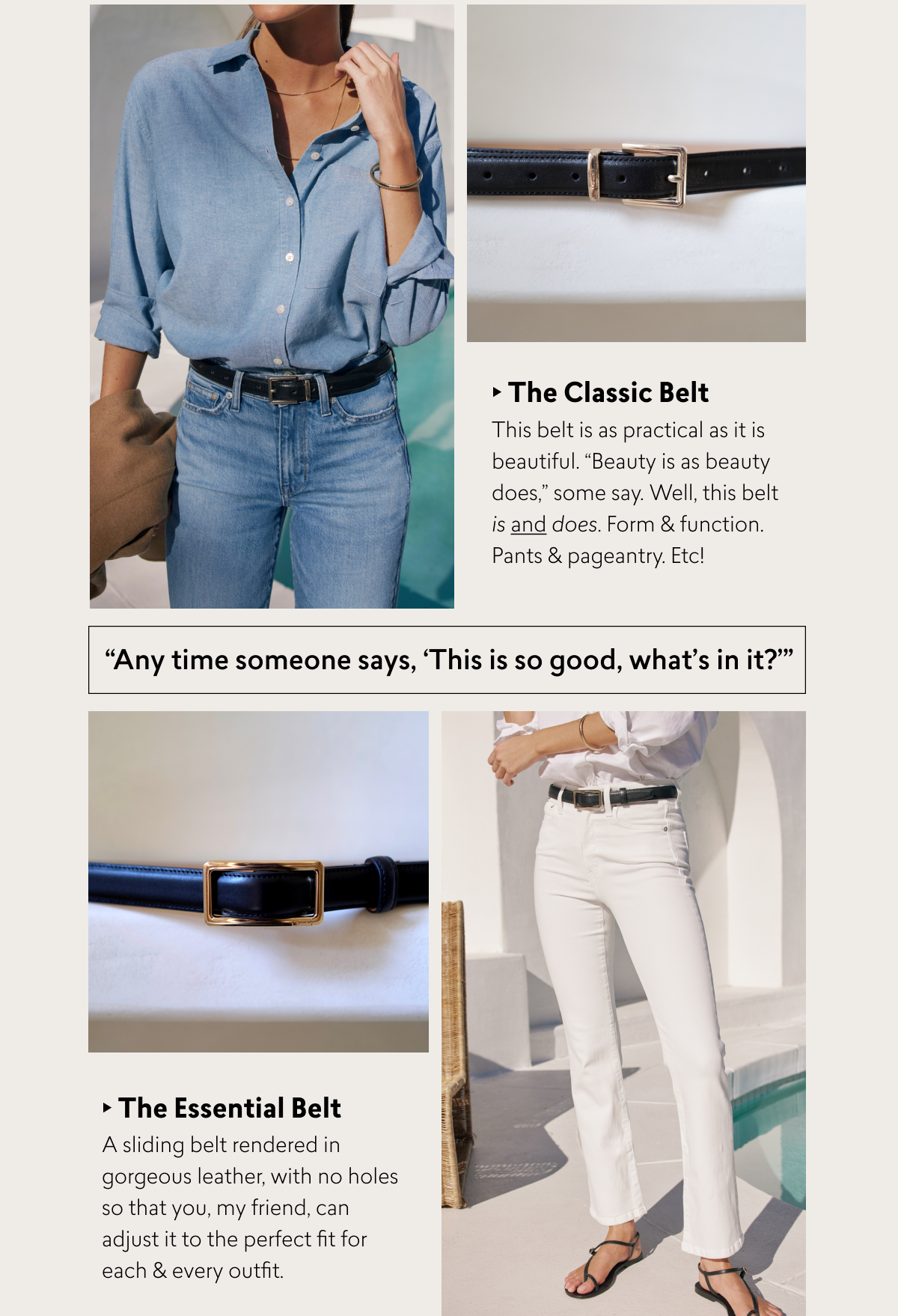 AYR the classic belt A CLASSIC HORSEBIT BELT I WANT TO WEAR WITH EVERYTHING  main image 3