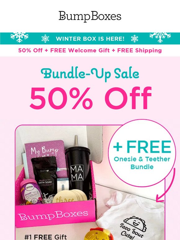 Bundle up with FREE Gift + Winter Box ❄️