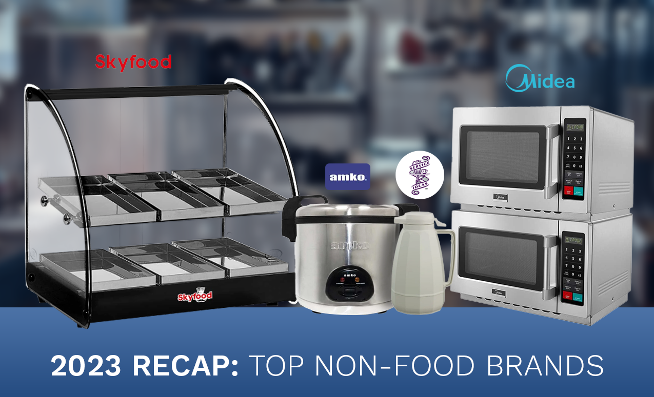 Food Service Direct A look back at 2023's best nonfood brands! ⏳ Milled