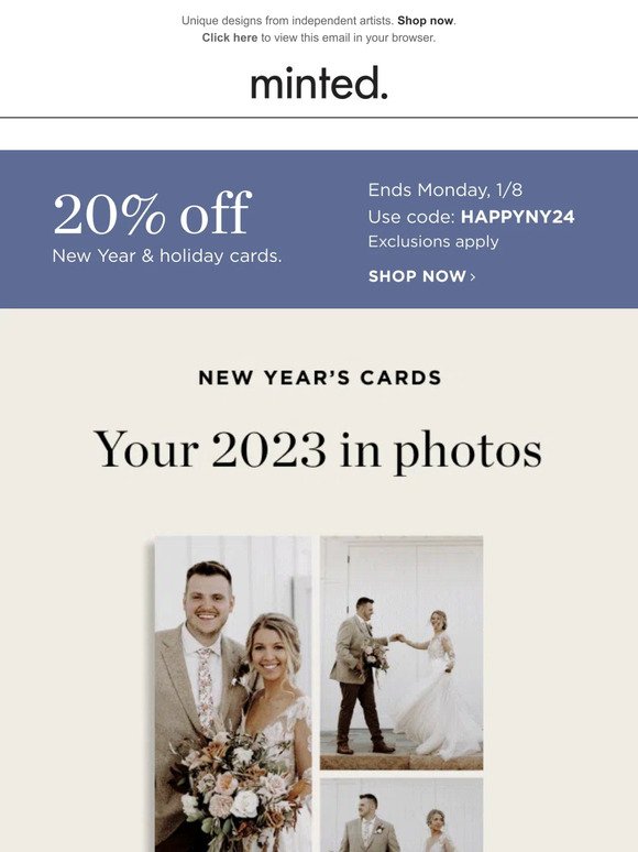 Minted Email Newsletters Shop Sales, Discounts, and Coupon Codes
