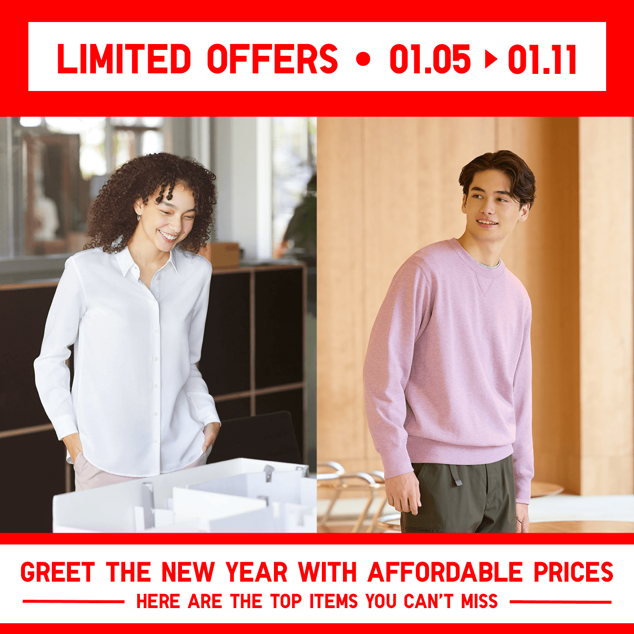 Uniqlo Ease into Lightness with the new 2024 Spring/Summer LifeWear