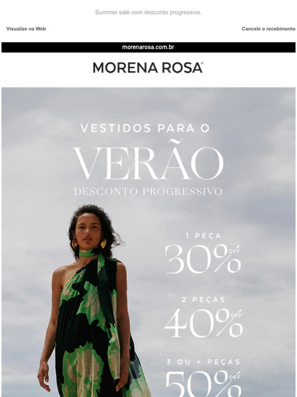 Vestidos de verão: até 50% OFF ☀️ 👗