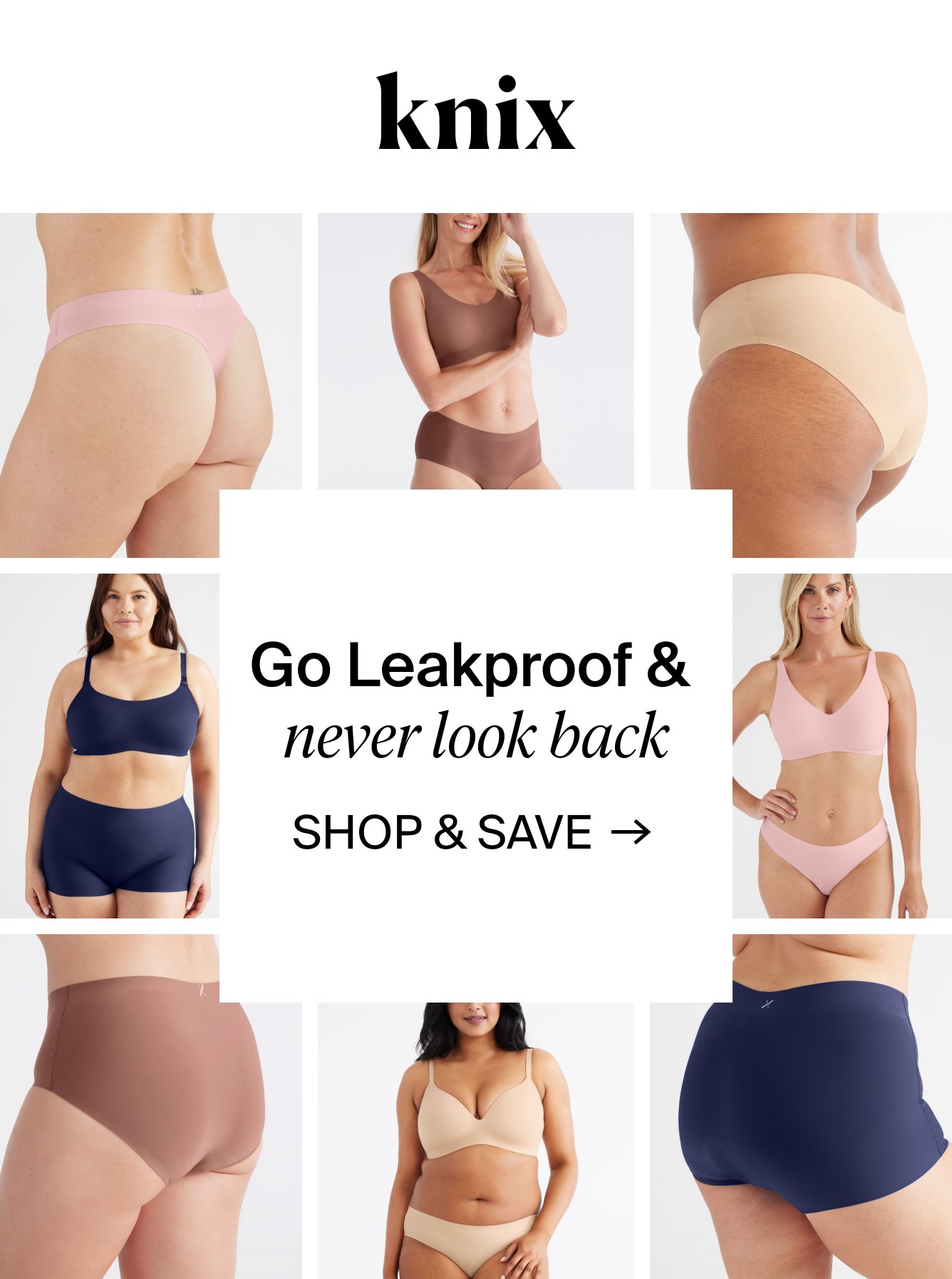 Ultra Leakproof Zones+ Bikini - Knix