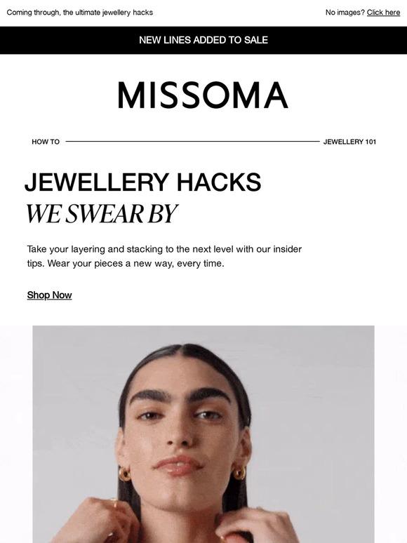 Missoma Level up your layering Milled