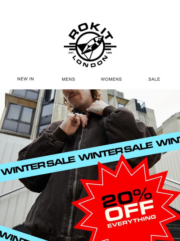 💥 DON'T MISS OUR BIG WINTER SALE