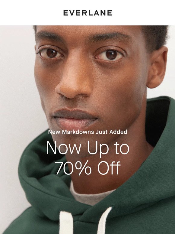 New Markdowns Added: Up to 70% Off