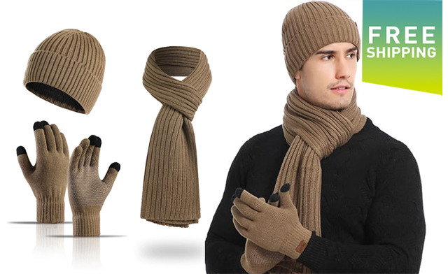 Scarf, Hat & Gloves Set
