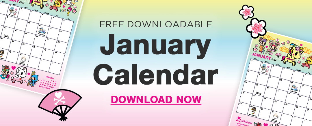 FREE Downloadable: January Calendar