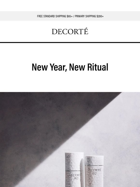 New Year, New Ritual