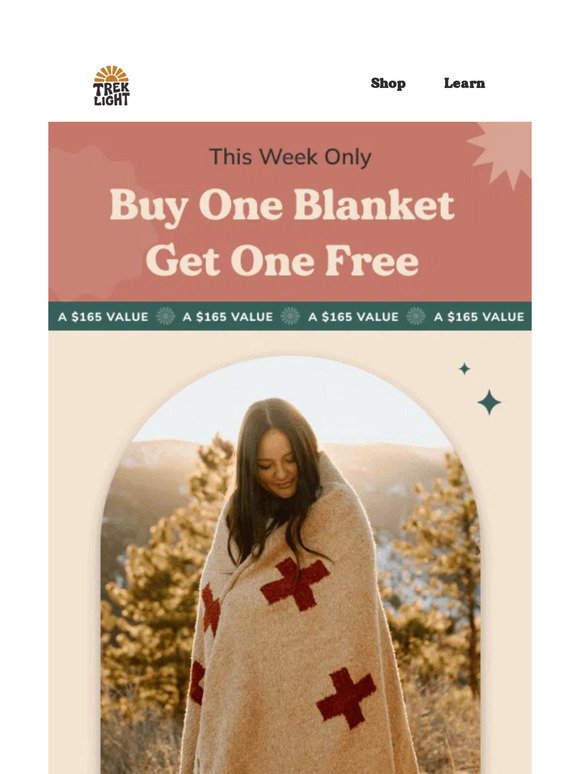 This Week Only | Blankets BOGO