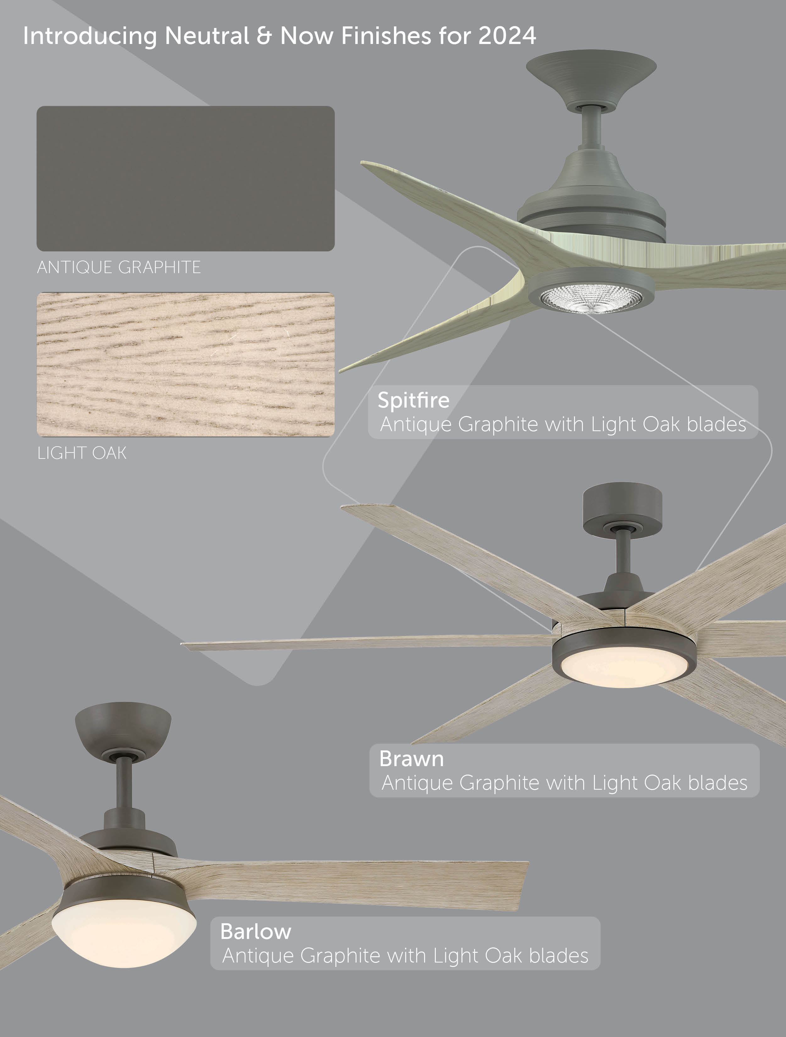 Fanimation Introducing Neutral Now Finishes For 2024 Milled   KCZ GD  MMAR 