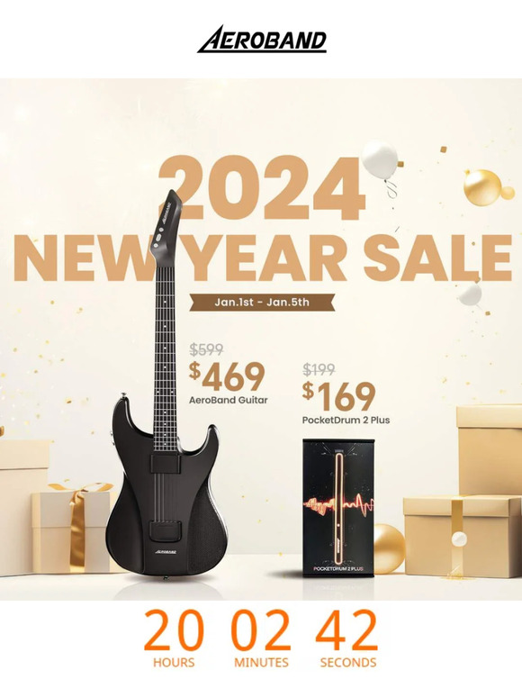 💥Last 24 hours! Happy New Year Sale! Extra 10% Off Code!
