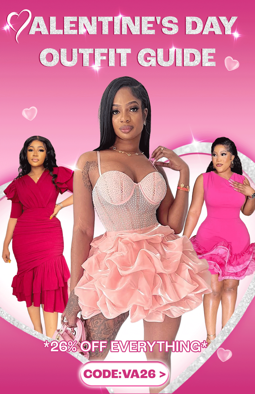 Loragal Valentine's Day Outfit💗Dating dresses pick for you Milled