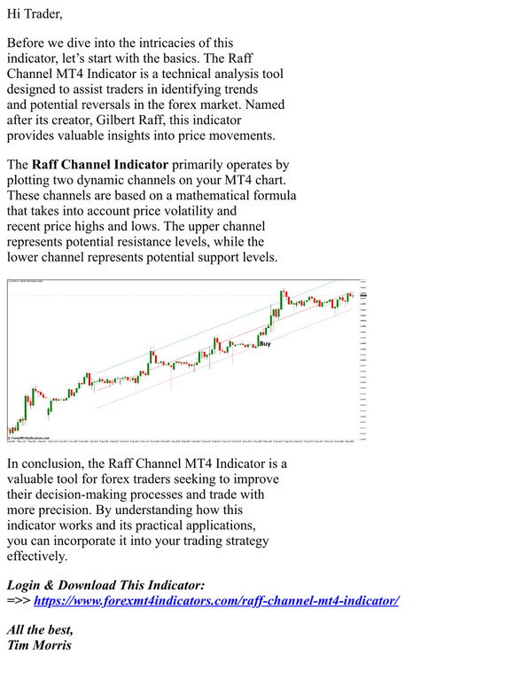 Forex MT4 Indicators: [Download] Raff Channel MT4 Indicator | Milled