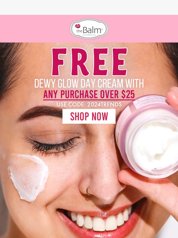 FREE Dewy Glow Day Cream 🌟