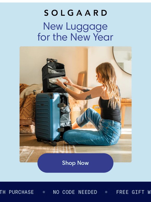 New luggage for the New Year
