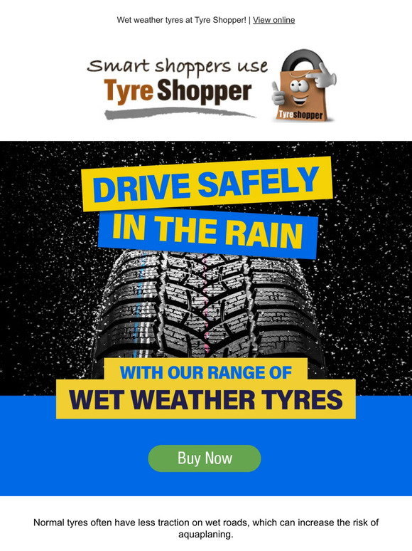 Tyres for rainy weather ☂️