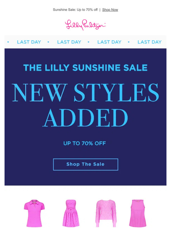 Lilly Pulitzer Email Newsletters Shop Sales, Discounts, and Coupon Codes