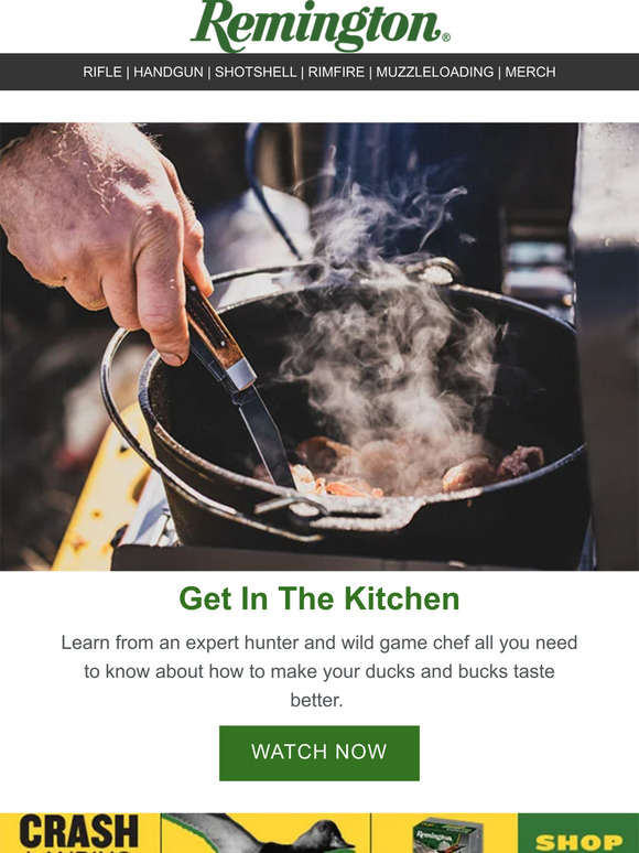 Remington Freezer Full? Wild Game Cooking Tips Milled