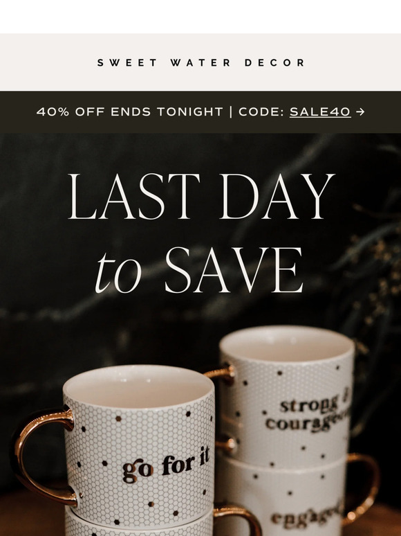 🚨 FINAL 40% Offer! 🚨