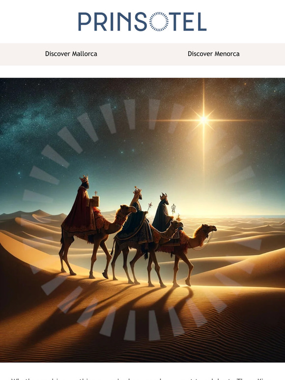 The Three Kings bring you your next holiday 🐪🎁