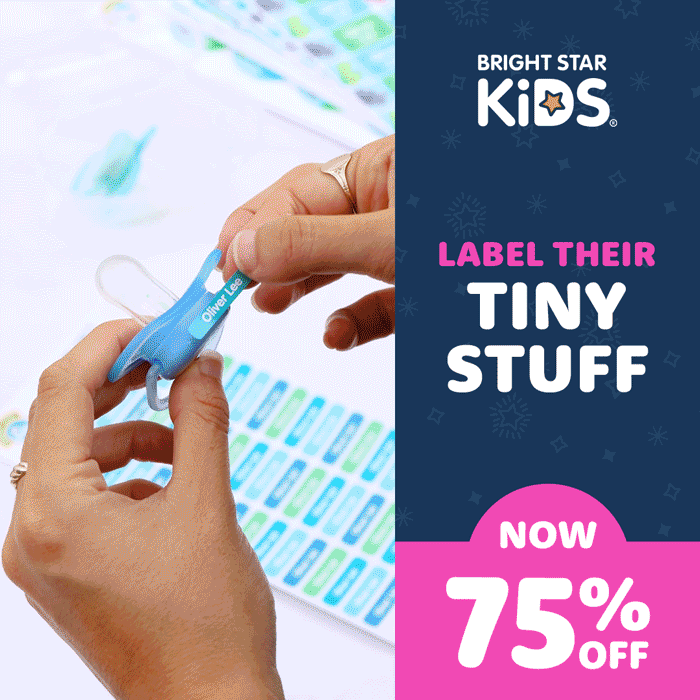 Bright Star Kids 214 Labels for Just 40 🎉 Milled