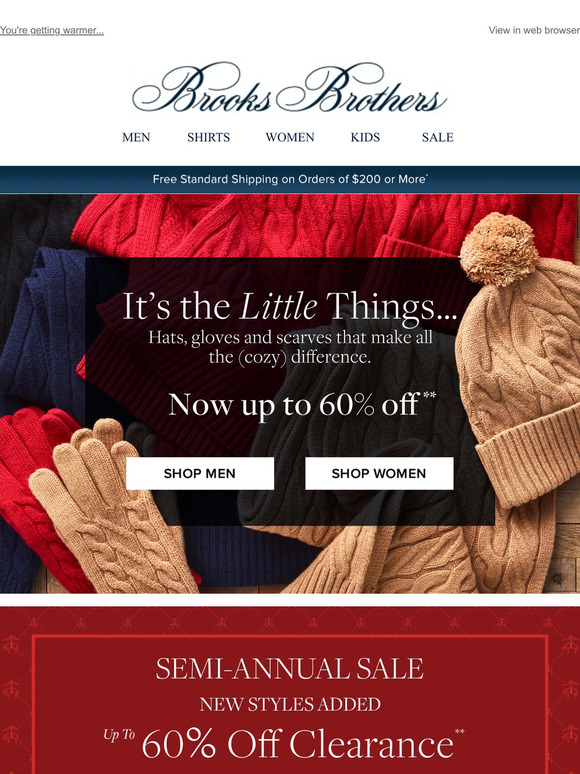 Brooks Brothers Email Newsletters: Shop Sales, Discounts, And Coupon Codes