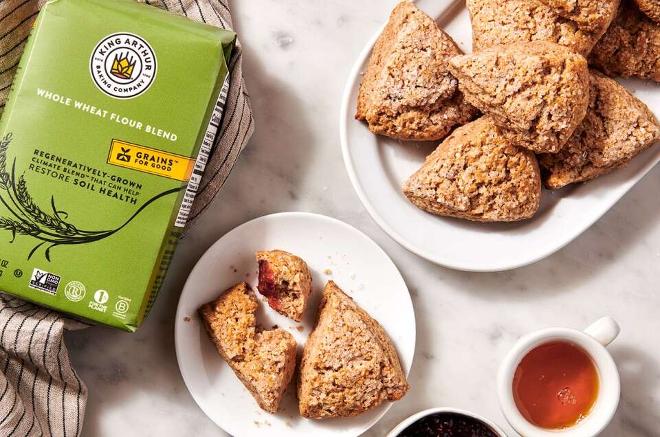 Climate Blend Whole Wheat Scones 