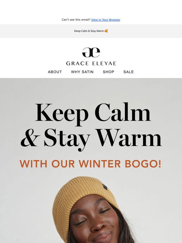 Warm up with our Winter BOGO ❄️