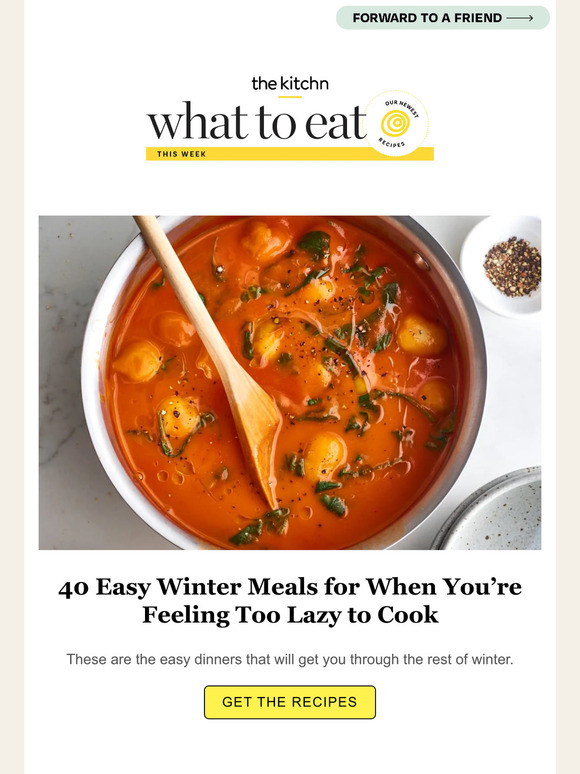 Kitchn: What To Eat: 40 Easy Winter Meals, The Absolute Best Lentil ...