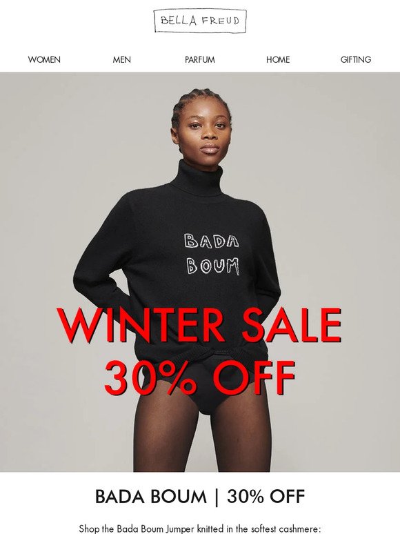 Cashmere Jumpers: Now 30% Off