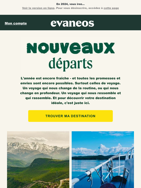 Votre prochaine destination est ici